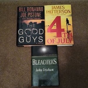 3 Hardback books